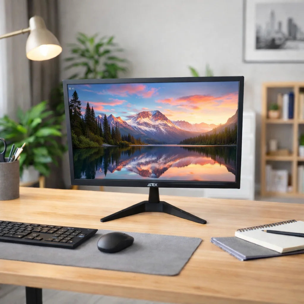 Monitor LED 20" Aitek AMO-1020 Lite 1600x900 HDMI VGA 60Hz 5ms VESA