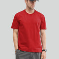 Boa qualidade t-shirts dos homens venda de verão algodão masculino tshirt feminino manga curta camiseta meninos básico simples topos menina oversize 5xl