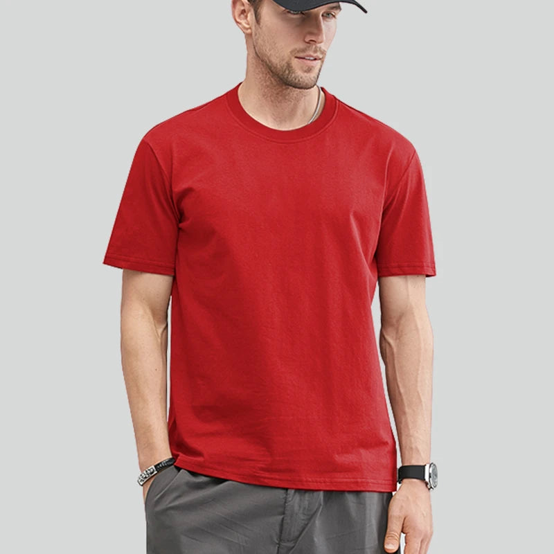 Boa qualidade t-shirts dos homens venda de verão algodão masculino tshirt feminino manga curta camiseta meninos básico simples topos menina oversize 5xl