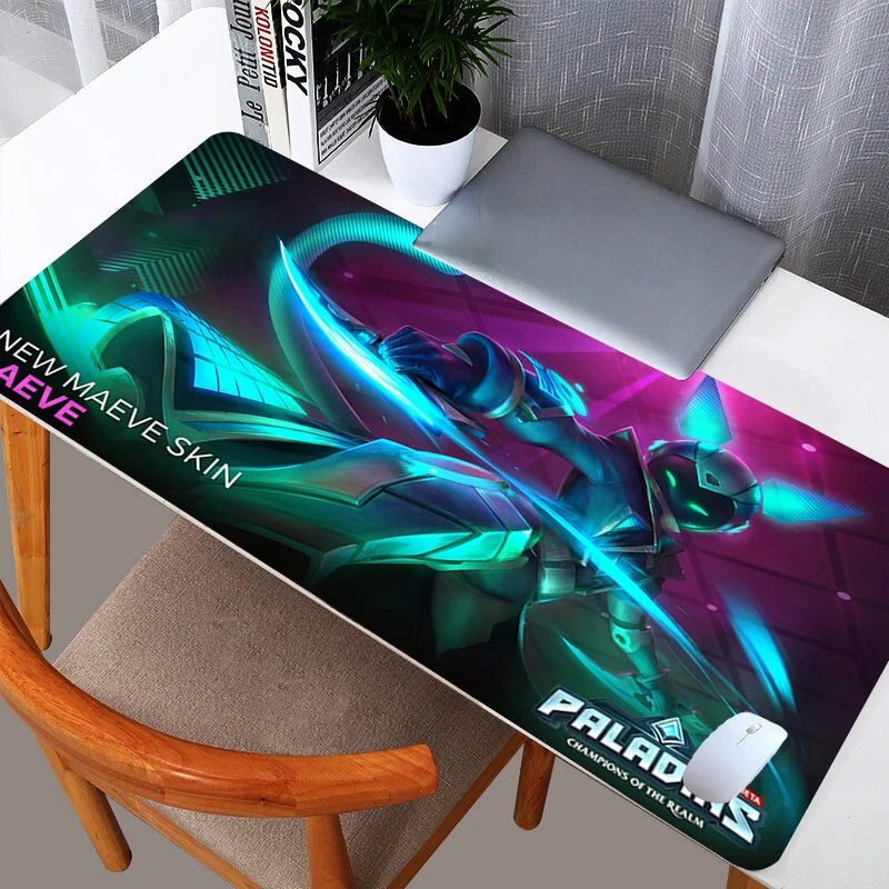 Paladins mouse pad 900x400 jogos acessórios computador teclado gamer projetado especificamente para e-esportes jogos mousepad 30x80