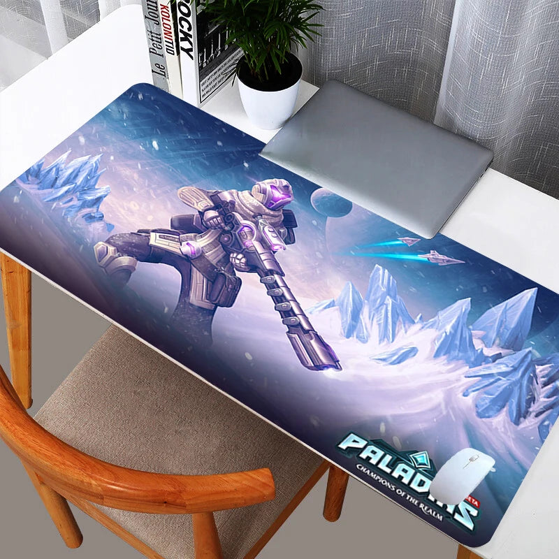 Paladins mouse pad 900x400 jogos acessórios computador teclado gamer projetado especificamente para e-esportes jogos mousepad 30x80