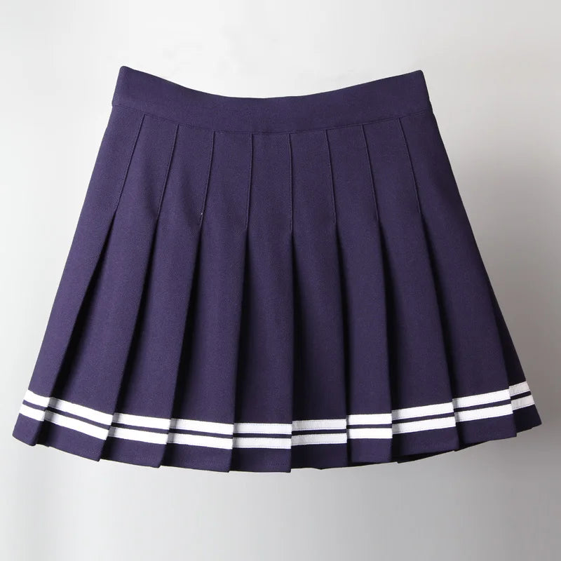 Estilo coreano do vintage retalhos saia harajuku jk preto saias plissadas gótico streetwear cintura alta mini saia feminina punk saia