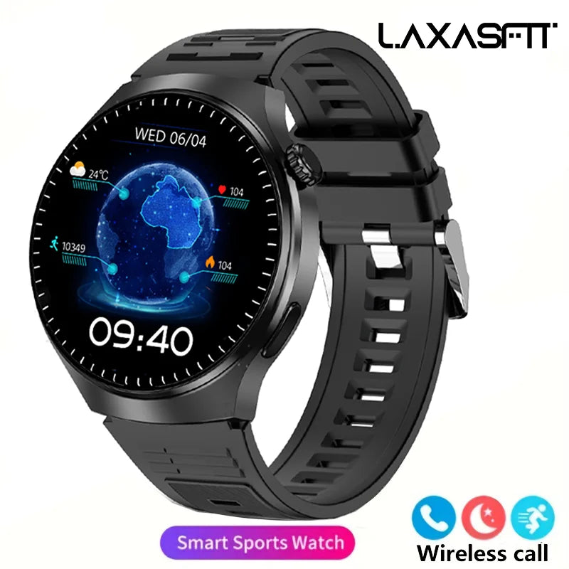 G.l wear 2025 novo relógio inteligente masculino display hd rastreamento de saúde bluetooth chamando assistente de voz esportes smartwatch