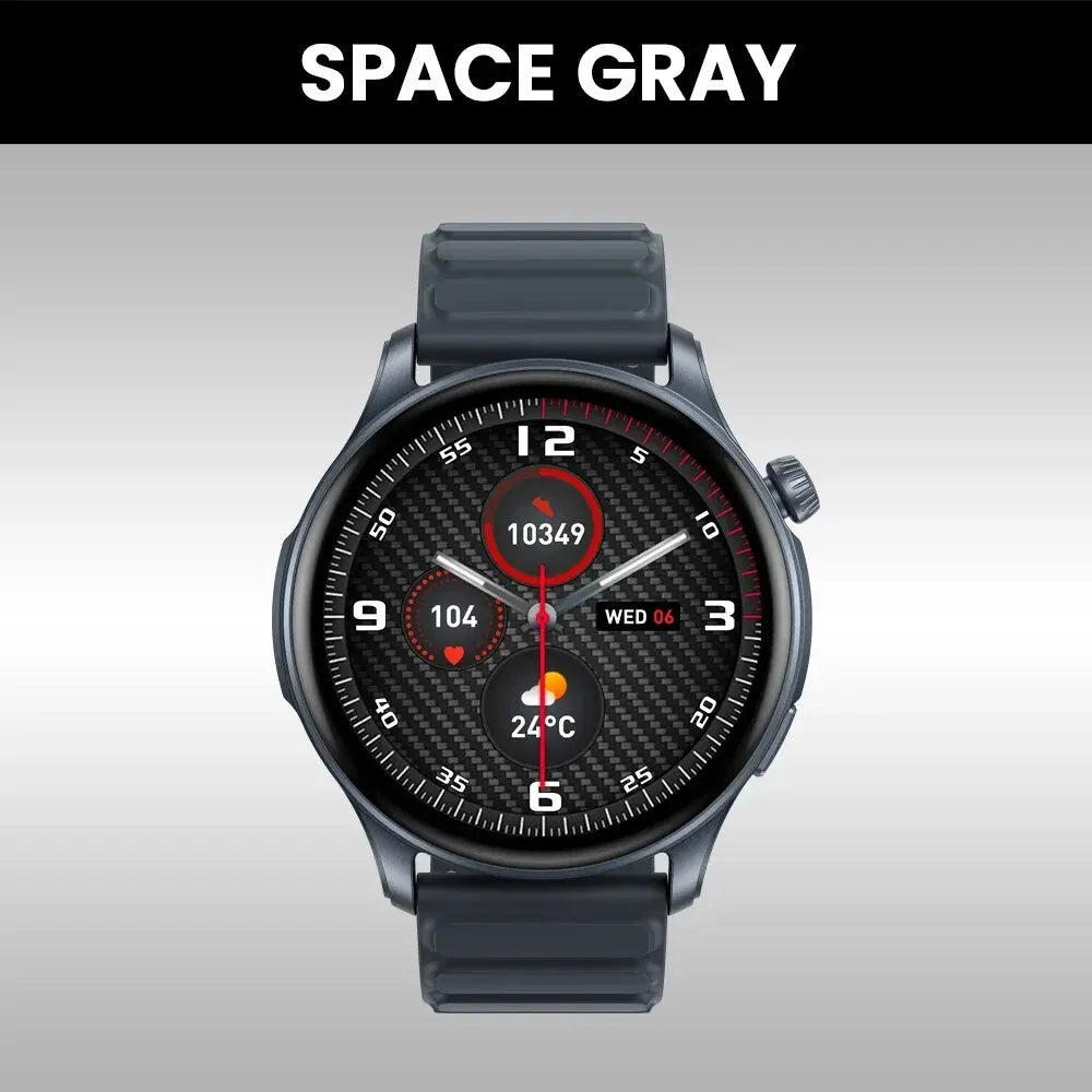 Novo zeblaze btalk 3 pro 1.43 "display amoled relógio inteligente bluetooth chamadas de telefone saúde e fitness rastreamento smartwatch