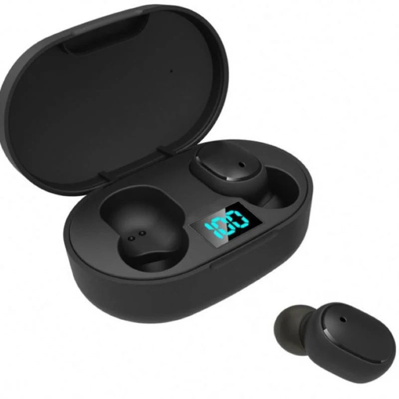 TWS E6S Fones de Ouvido Bluetooth com microfone e cancelamento de ruído 3,7v/ 45mah