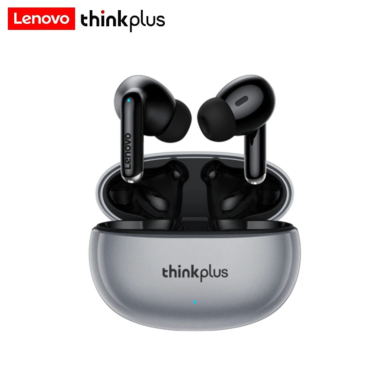 Lenovo Thinkplus XT88 Fones de ouvido intra-auriculares Bluetooth com microfones duplos, redução de ruído estéreo, fones de ouvido de toque HIFI de graves