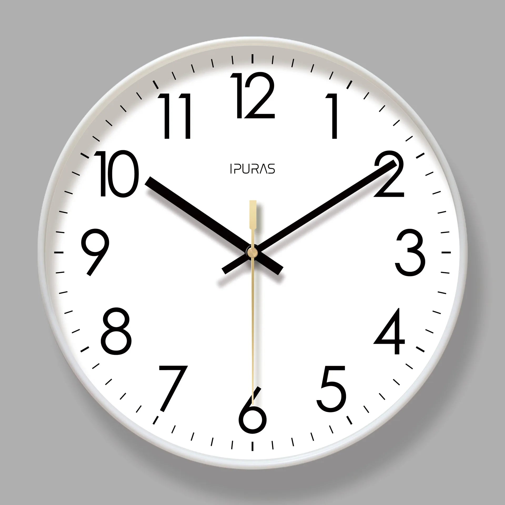 2025 novo calendário eletrônico de temperatura e umidade de 10/12/14 polegadas relógio de parede multifuncional display duplo mudo relógios de quartzo