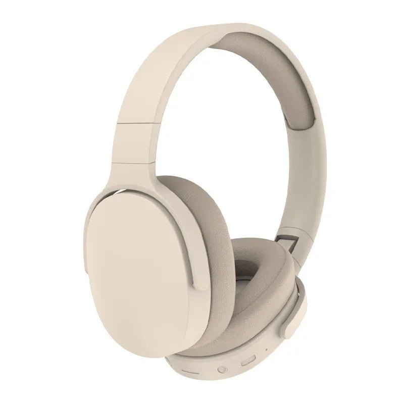 Headset Bluetooth 5.3 fones de ouvido para jogos modo duplo sem fio dobrável redução ruído música