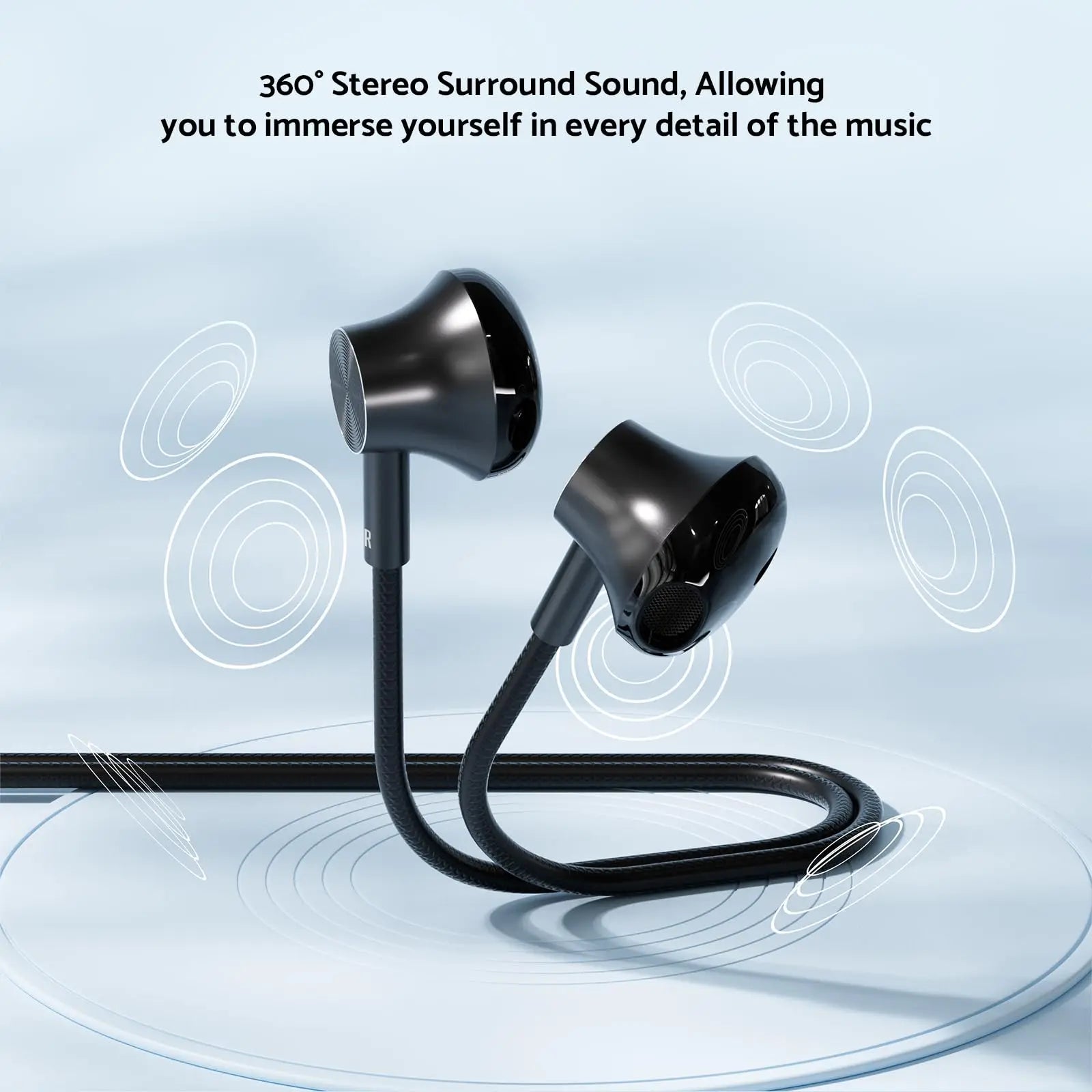 Fones de Ouvido Samsung HiFi com Controle de Volume e Microfone, USB Tipo C e Conector de 3.5mm, Fones de Ouvido com Fio para Galaxy S25 S24 S23 S22 Ultra