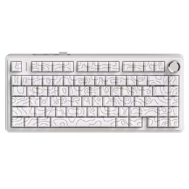 AULA F75 Teclado Mecânico Sem Fio Hotswap Junta Teclado para Jogos 75% Layout para PC para Laptop