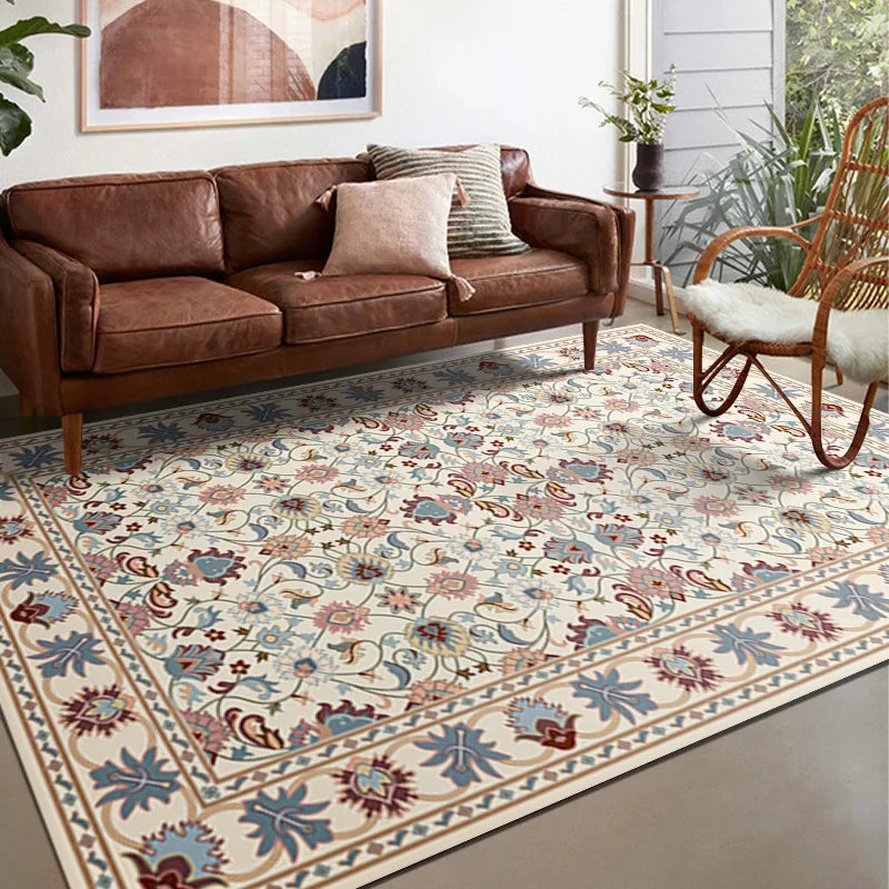 Vikama boho luxo tapete de cristal veludo quarto sala estar decoração casa do vintage exótico moderno e minimalista grande área tapete