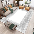 Tapetes geométricos nórdicos de luxo, sala de estar, para quarto, sofá, mesa ao lado de grande área, decoração de casa, tapete
