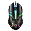 Mouse bluetooth de modo duplo rgb 2.4g, mouse sem fio para jogos, 6 botões, silencioso, para macbook, tablet, laptops, computador