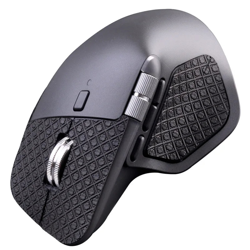 Para Logitech MX Master 4: Fita Antiderrapante Artesanal de Pele de Lagarto para Mouse Sem Fio, Adesivo que Absorve o Suor para MX Master 4