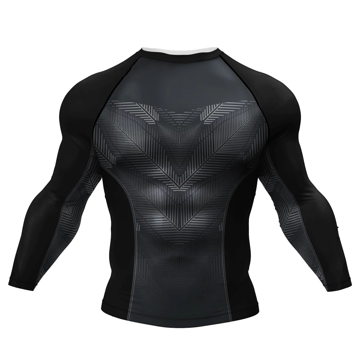 Cody Lundin Tattoo Camiseta de compressão de ginástica masculina sublimação manga longa Rashguard BJJ jiu jitsu camisa de boxe personalizada