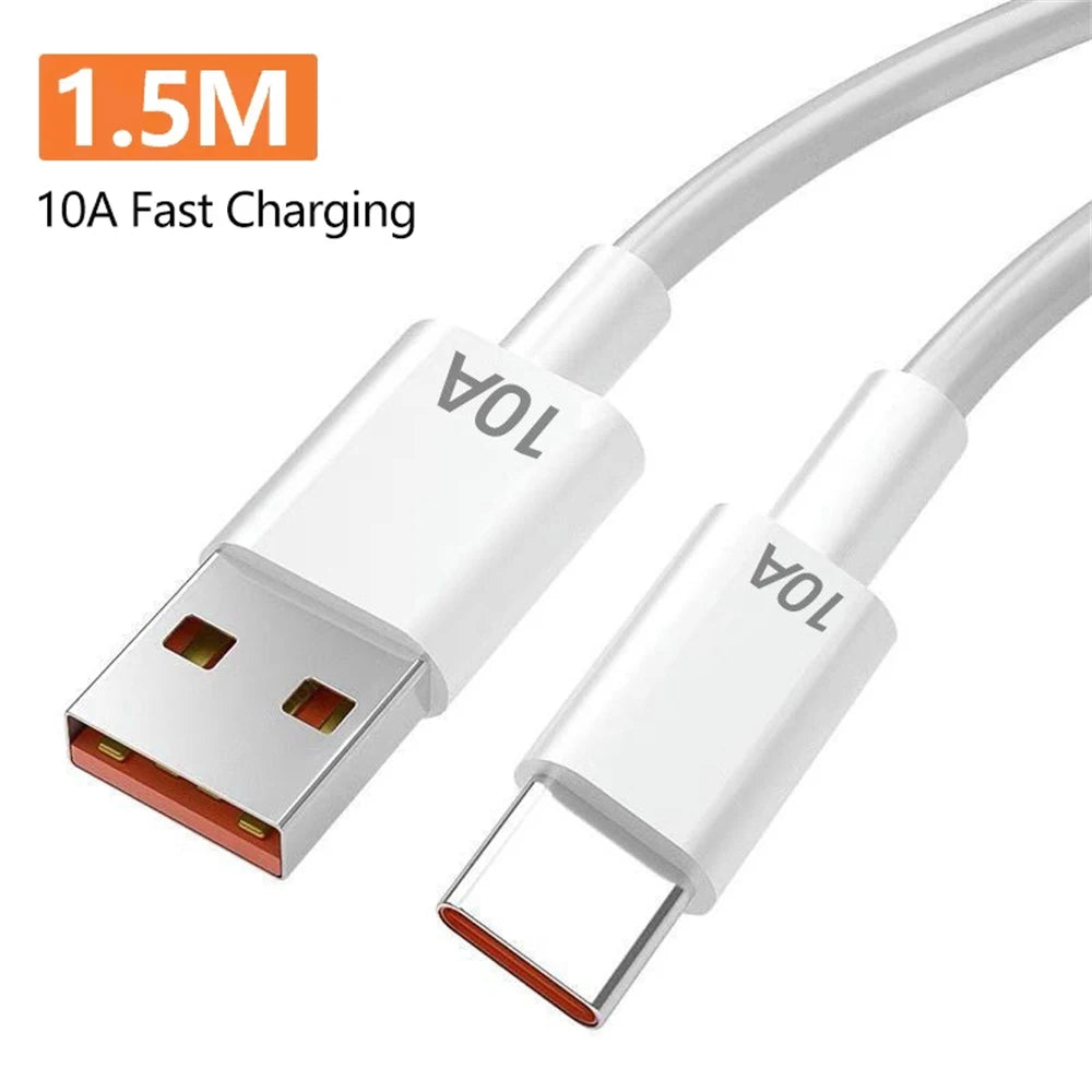 Carregador USB C GaN de 240W 5 em 1 com carregamento rápido para iPhone, Samsung, Xiaomi, Tipo C, adaptador de energia com plugue EU/US para tomada de parede.