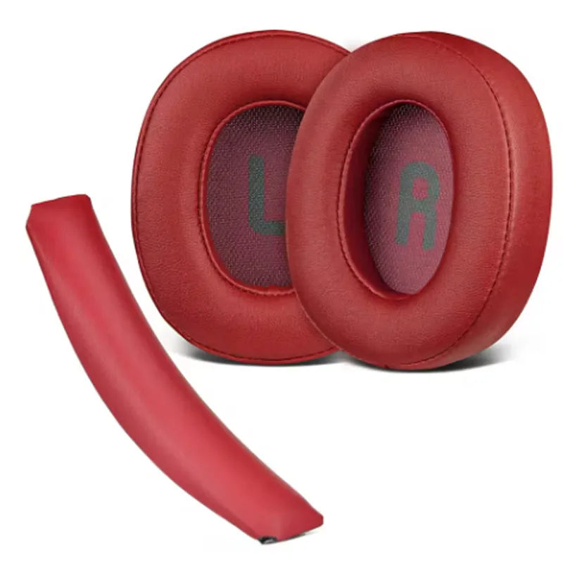 Almofadas e faixa de cabeça para fones de ouvido jbl tune 700bt, 710bt, 720bt, 750btnc, 760nc, 770nc, substituição de almofadas de ouvido