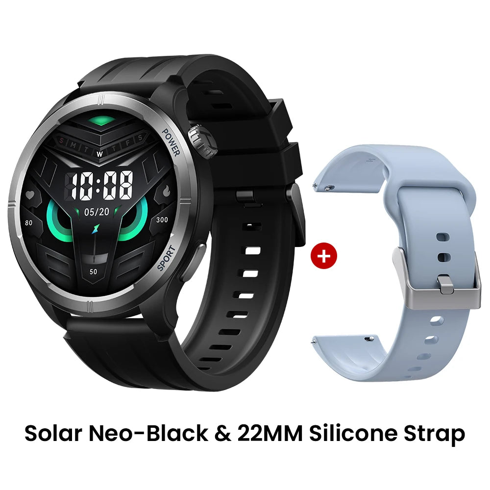HAYLOU Solar Neo Smartwatches 1,53'' HD Display 24H Monitoramento de saúde Bluetooth Chamada Relógio inteligente Homens Mulheres Relógios esportivos inteligentes