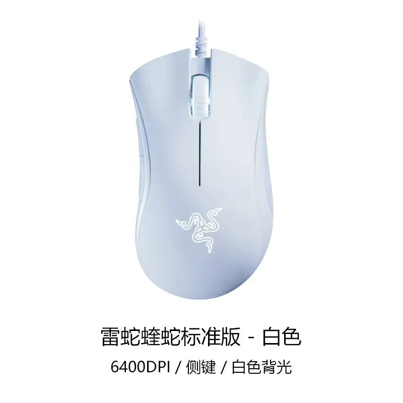 Razer Purgatory Viper Standard Edition 6400DPI Wired Gaming Mouse Marca Mercadoria Presente de Aniversário Graduação Atacado