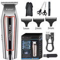 Kemei profissional aparador de cabelo elétrico aparador de barba para homens máquina de cortar cabelo máquina de corte de cabelo kit aliciamento KM-032