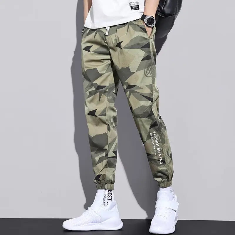 Calças masculinas finas moda casual jogger calças 2020 streetwear calças de carga multi-bolsos calças de fitness ginásios moletom dos homens