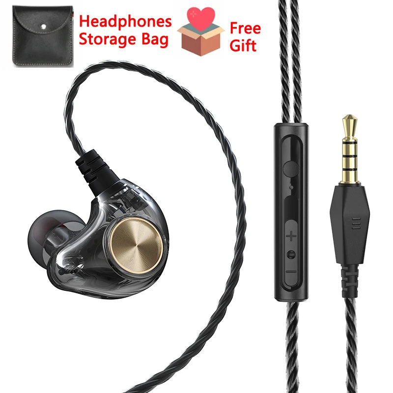 Fones de ouvido extra graves com fio fone de ouvido 3.5mm com microfone estilo macarrão наушники esporte fone para samsung