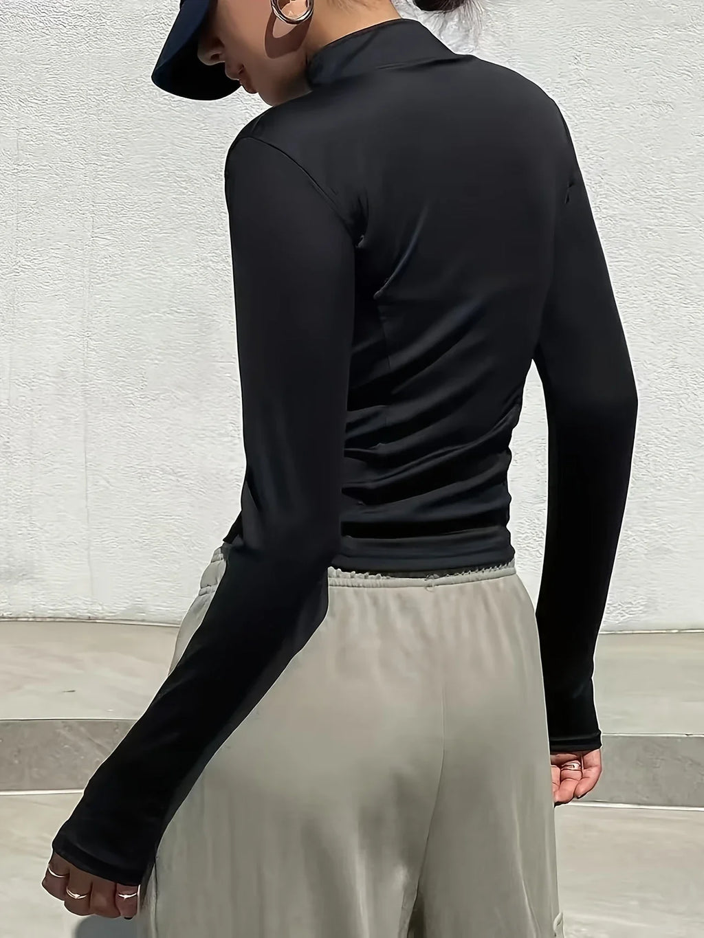 Jaqueta esportiva de secagem rápida para pilates de outono 2025 para mulheres – ideal para exercícios de ginástica e corrida ao ar livre