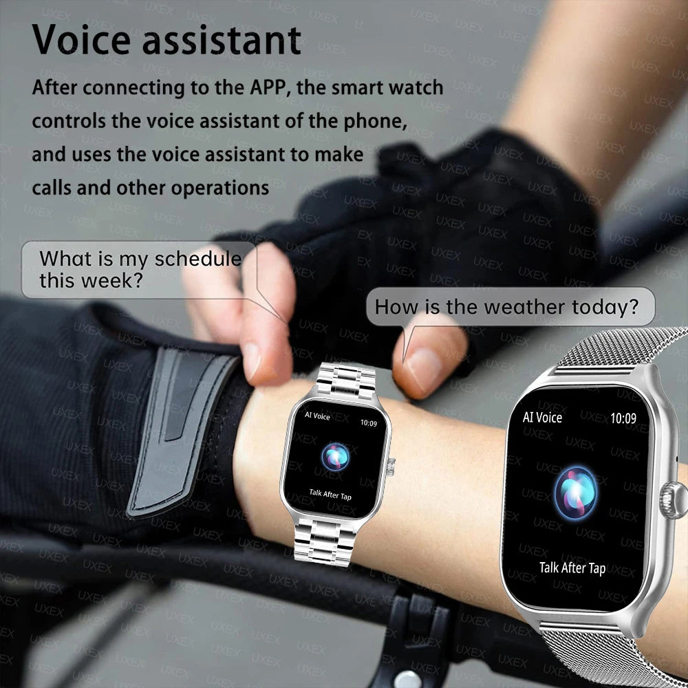 Relógio inteligente mais das mulheres dos homens mais tela de toque completa esportes fitness relógio bluetooth chamada android telefone digital multidial smartwatch