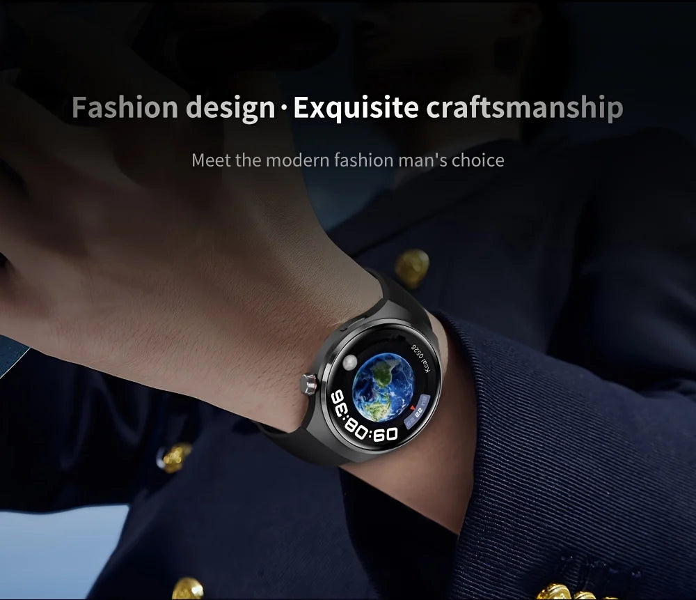 G.l wear 2025 novo relógio inteligente masculino display hd rastreamento de saúde bluetooth chamando assistente de voz esportes smartwatch
