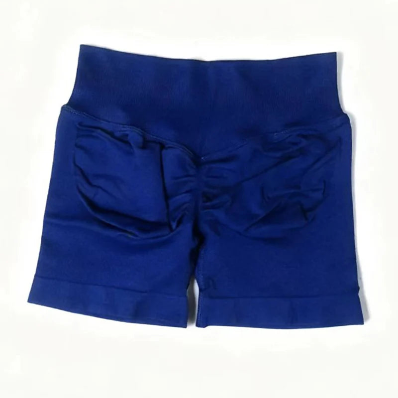 Shorts de impacto |   4.5 "fitness biker curto treino bottoms pilates correndo sem costura leggings ginásio mulher scrunch booty esportes shorts