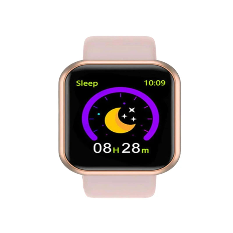 Novo relógio inteligente para homens relógio de pulso feminino fitness esporte pulseira bluetooth conectado telefone player controle música relógios digitais