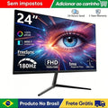 180 Hz Monitor de jogos para pc de 24 polegadas, 180 Hz, tela IPS LED, 1920 × 1080P, 100% sRG FHD, HDMI/DP, desktop, ultrafino, monitor de tela para jogos