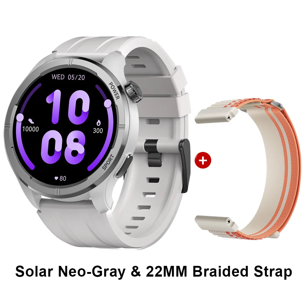 HAYLOU Solar Neo Smartwatches 1,53'' HD Display 24H Monitoramento de saúde Bluetooth Chamada Relógio inteligente Homens Mulheres Relógios esportivos inteligentes