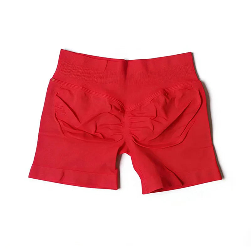 Shorts de impacto |   4.5 "fitness biker curto treino bottoms pilates correndo sem costura leggings ginásio mulher scrunch booty esportes shorts