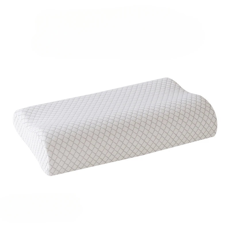 Travesseiro longo de espuma de memória, travesseiro de cama, proteção para pescoço, formato de recuperação lenta, travesseiro de maternidade para dormir, travesseiros ortopédicos