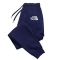 Calças de jogging masculinas para outono e inverno, calças que se ajustam à cintura, calças casuais, calças esportivas de fleece, calças esportivas, jogging, academia, f