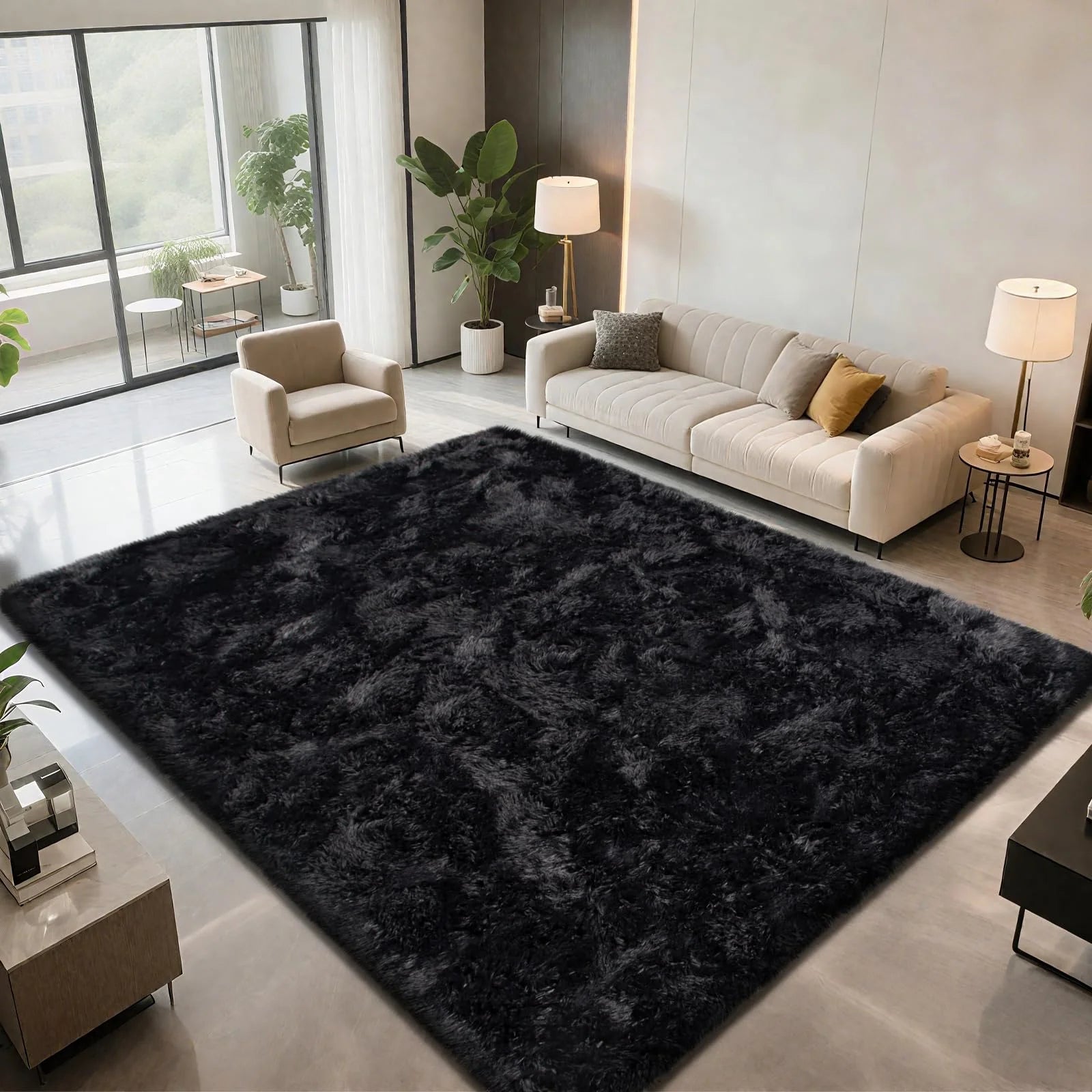 Tapete Ultra Macio VIKAMA, Tapete de Piso para Quarto e Sala de Estar, Carpete para Berçário, Decoração para Quarto de Meninas