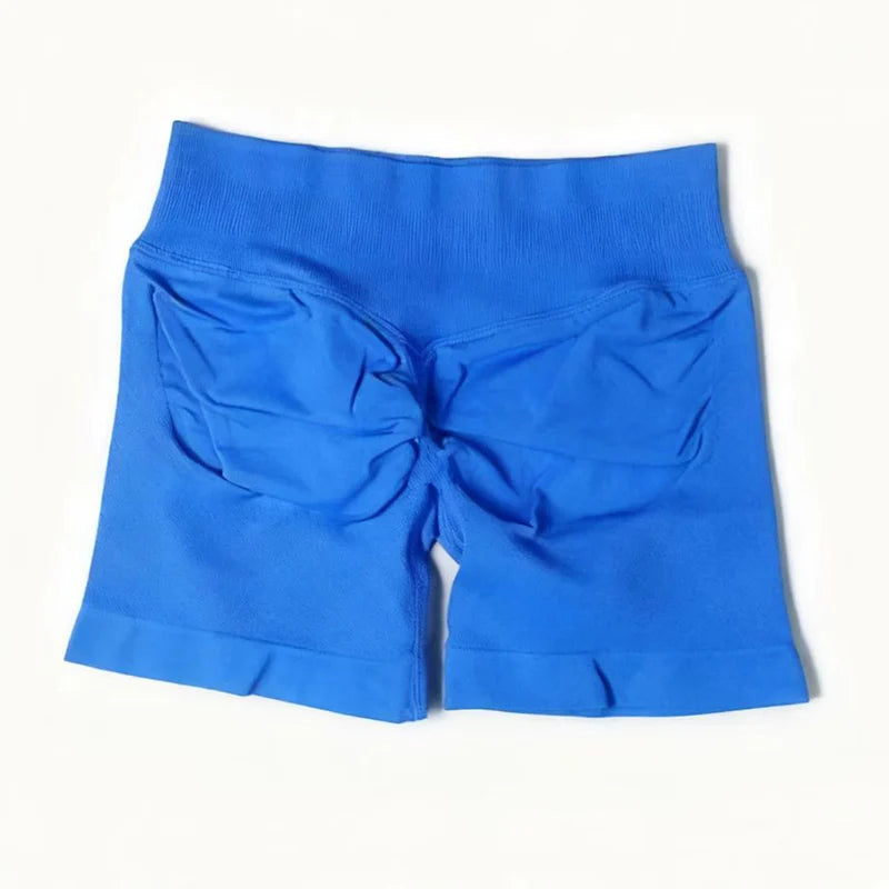 Shorts de impacto |   4.5 "fitness biker curto treino bottoms pilates correndo sem costura leggings ginásio mulher scrunch booty esportes shorts