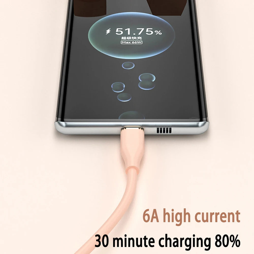 Ugourd silicone líquido usb-tipo c para c cabo de carregamento rápido 66w usb para c pd 60w 45w 27w para huawei scp xiaomi iphone 15 16 pro max