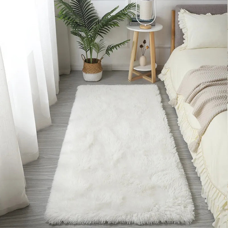 Vikama tapete de lã de seda quarto sala estar ins estilo escandinavo casa tapetes decoração para casa
