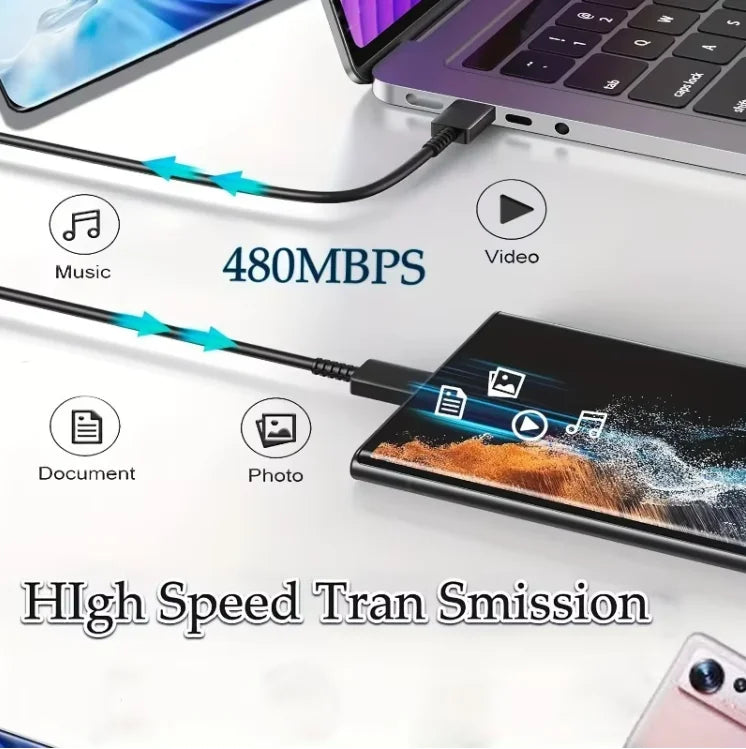 Carregador Rápido USB Tipo C 125W Brasil
