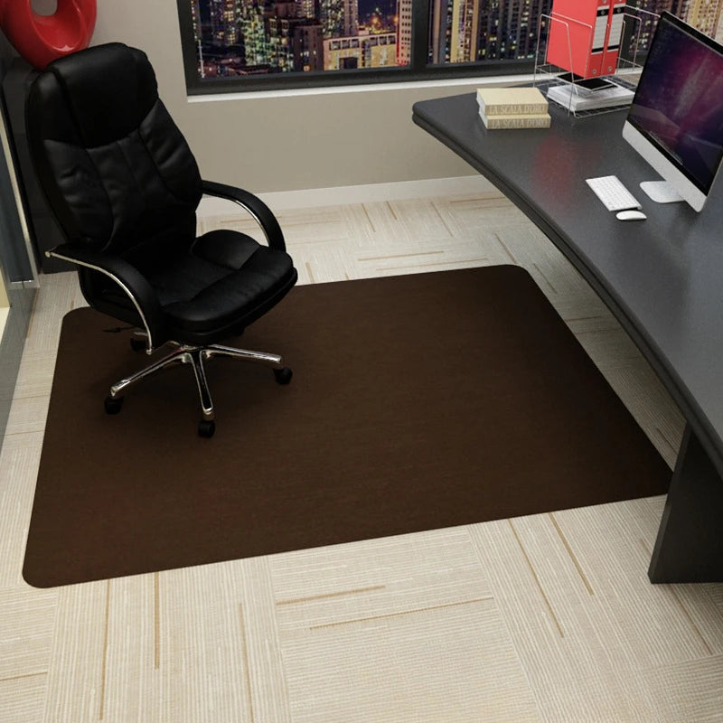 Escritório giratório Rolling Chair Mat, Computer Gaming Chair, quarto e sala de estar, cores, 90x120cm