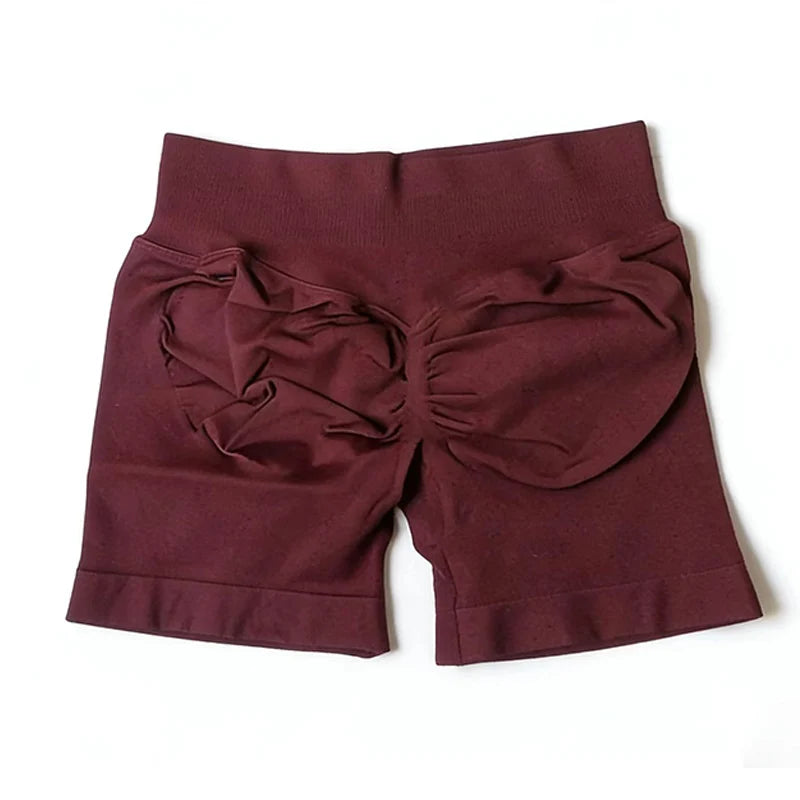 Shorts de impacto |   4.5 "fitness biker curto treino bottoms pilates correndo sem costura leggings ginásio mulher scrunch booty esportes shorts