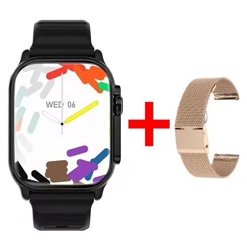 Novo Relógio Inteligente 10 Ultra 49mm 2024, Novo NFC, GPS, Chamadas Bluetooth, Música, Jogos, Carregamento Sem Fio