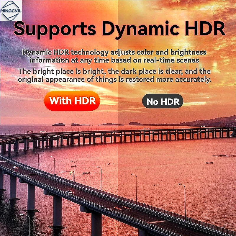 Mingcvol 48gbps hdmi-cabo 8k 60hz 1m 2m 3m 5m hdmi-compatível 2.1 cabo 4k 120hz hdr 3d efeito vídeo para hdtv pc