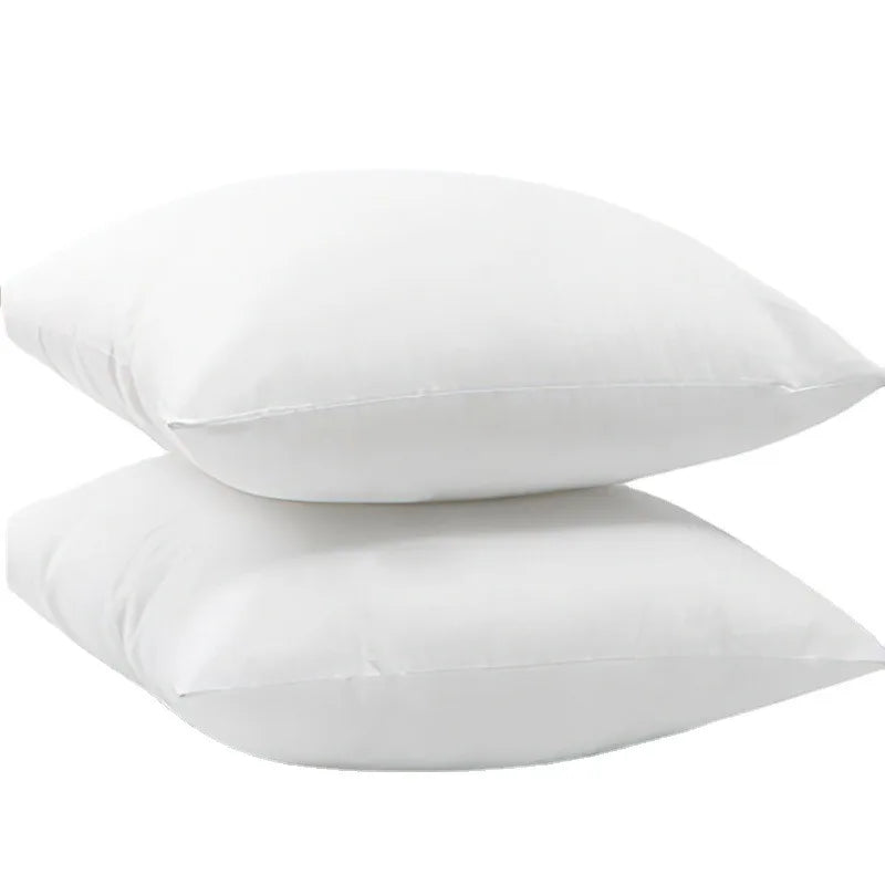 Almofada Quadrada Branca Macia 35x35cm, Núcleo de Algodão PP para Sofá, Cama e Decoração de Casa, Removível, Enchimento Fofo para Almofadas Decorativas