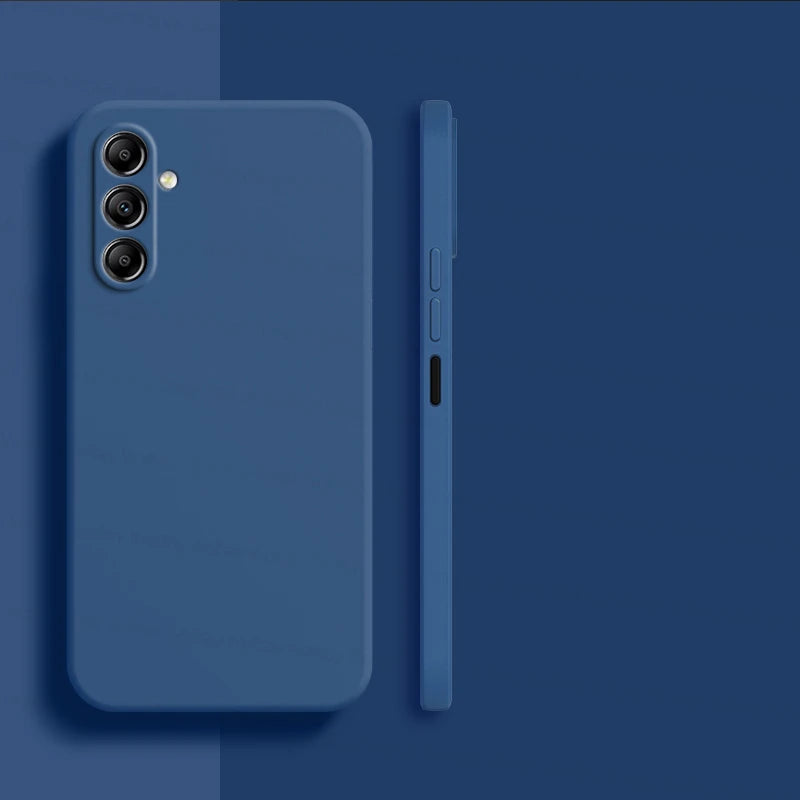 Para samsung galaxy a05s caso samsung galaxy a05 a05s a15 a25 a35 a55 5g capa funda tpu casos à prova de choque capa de silicone líquido