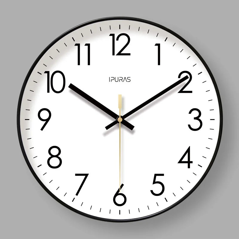 2025 novo calendário eletrônico de temperatura e umidade de 10/12/14 polegadas relógio de parede multifuncional display duplo mudo relógios de quartzo