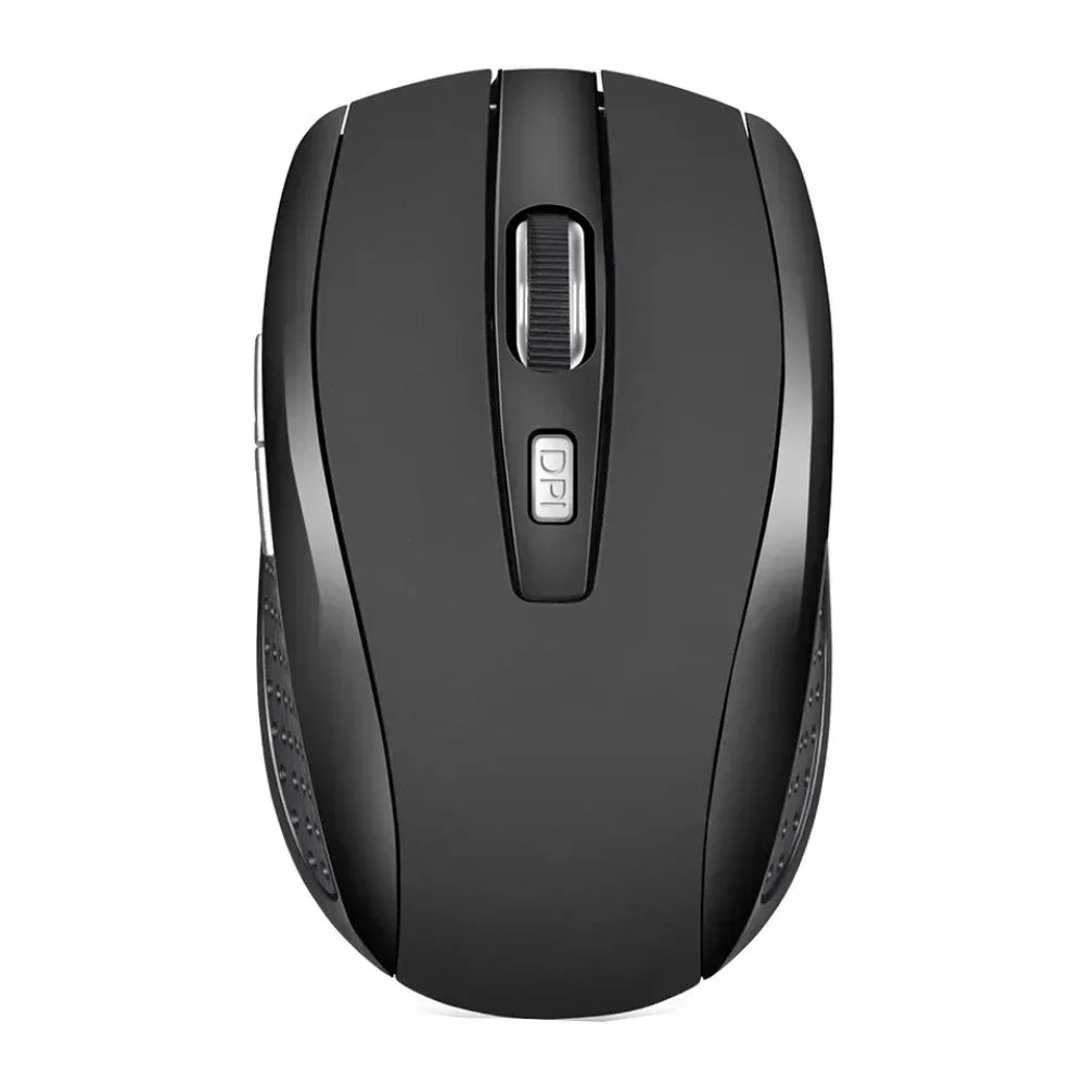 Mouse de computador sem fio usb ajustável gamer gaming 6 botões óptico 2.4 receptor usb para computador acessórios para computador