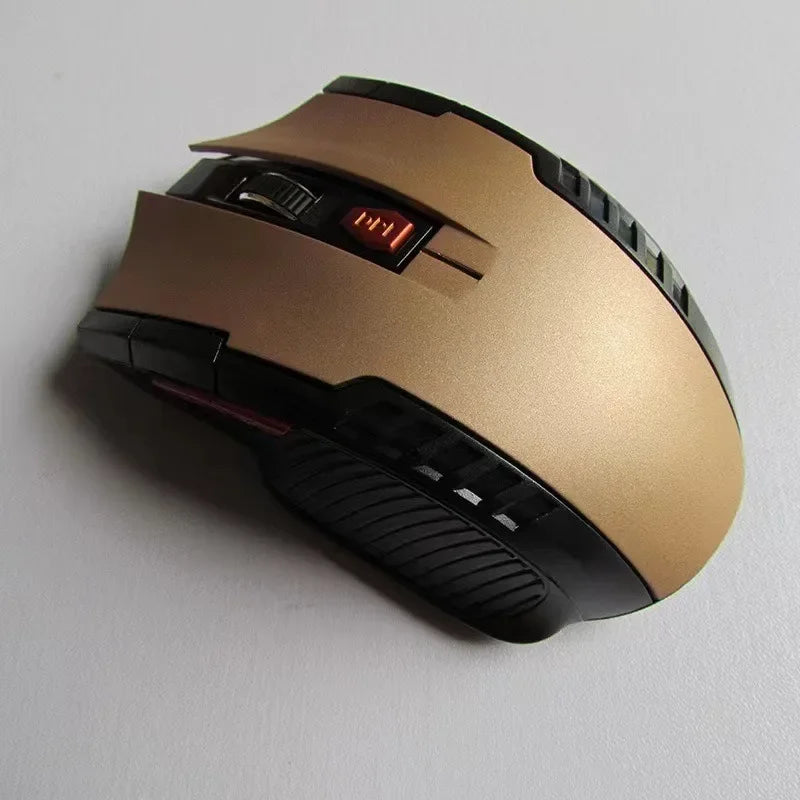 Mouse óptico sem fio de 2,4 GHz para PC laptop computador receptor USB mini mouse portátil